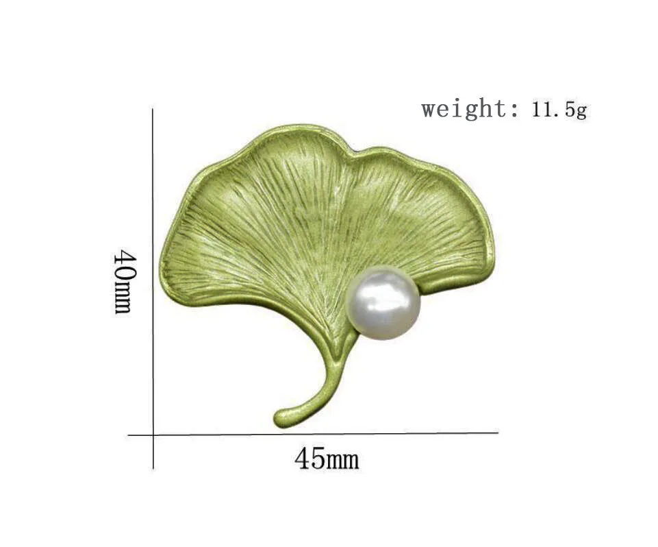 Винтажная брошь CSxjd ювелирные изделия броши в виде пальмовых лилий с жемчугом