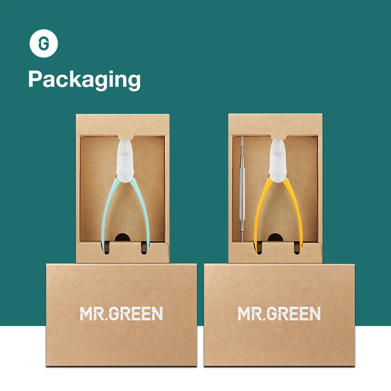 MR.GREEN ingrown Nail Clippers Toenail Cutter Stainless Steel Pedicure Tools Thick Toe Correction Deep Into Grooves |