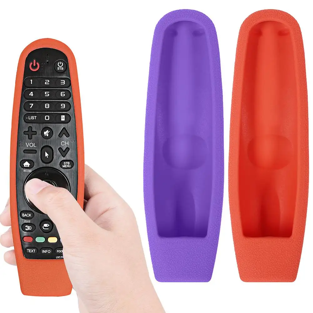 

1Pc Solid Color Anti-Scratch Shockproof Soft Silicone Protective Case Cover for LG AN-MR600 AN-MR650 Remote Control