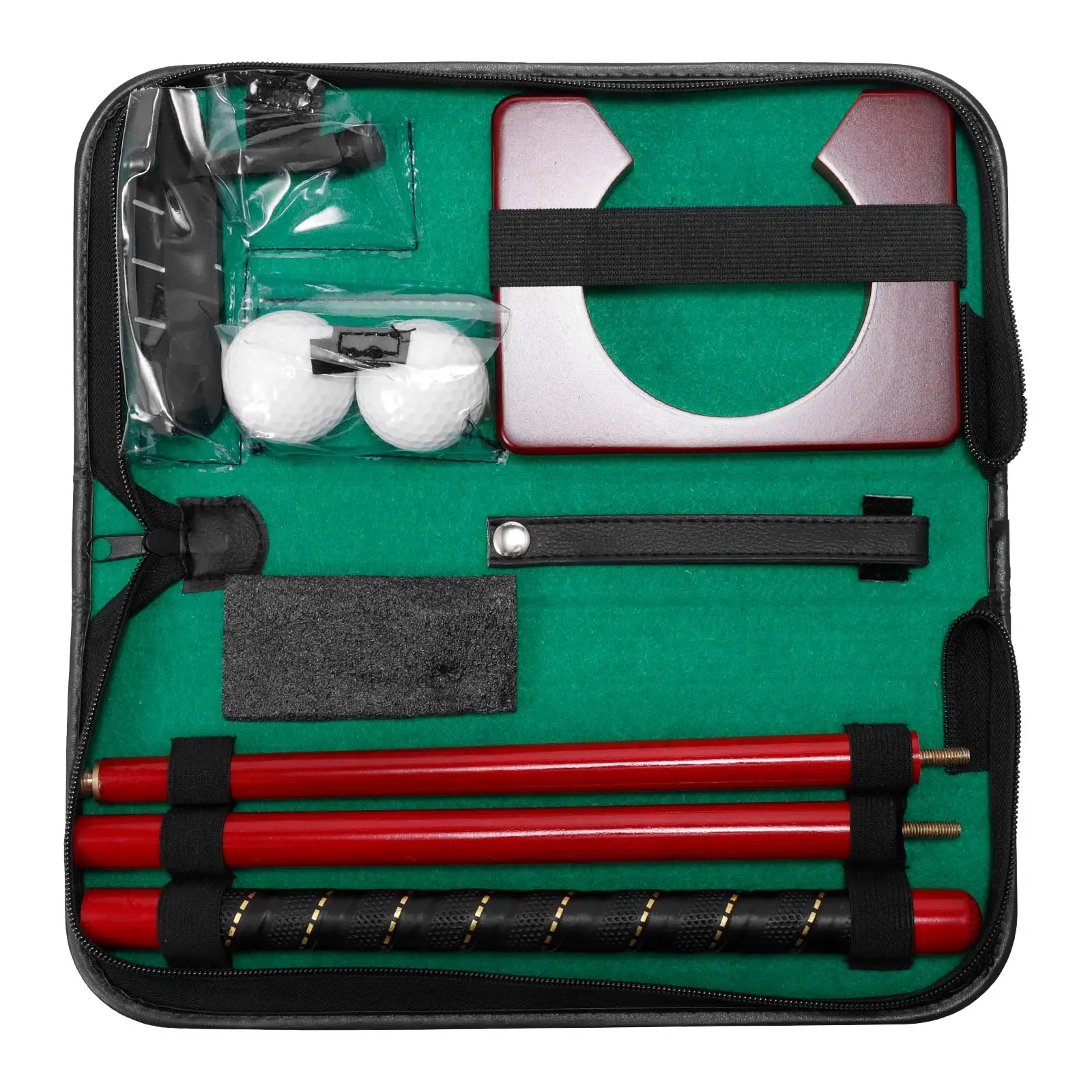 

1 комплект, портативное мини-оборудование для игры в гольф