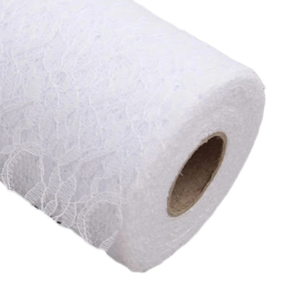 

22m/Roll Lace Fabric Wedding Decoration Packing Material DIY Tutu Skirt Fabric Flower Trim Ribbons DIY Sewing material
