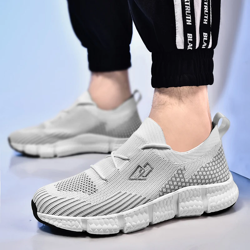 Mens Womens Running Shoes Breathable Sport Shoes High Quality Lightweight Tennis Shoes Comfortable Walking Shoes Trendy Sneakers