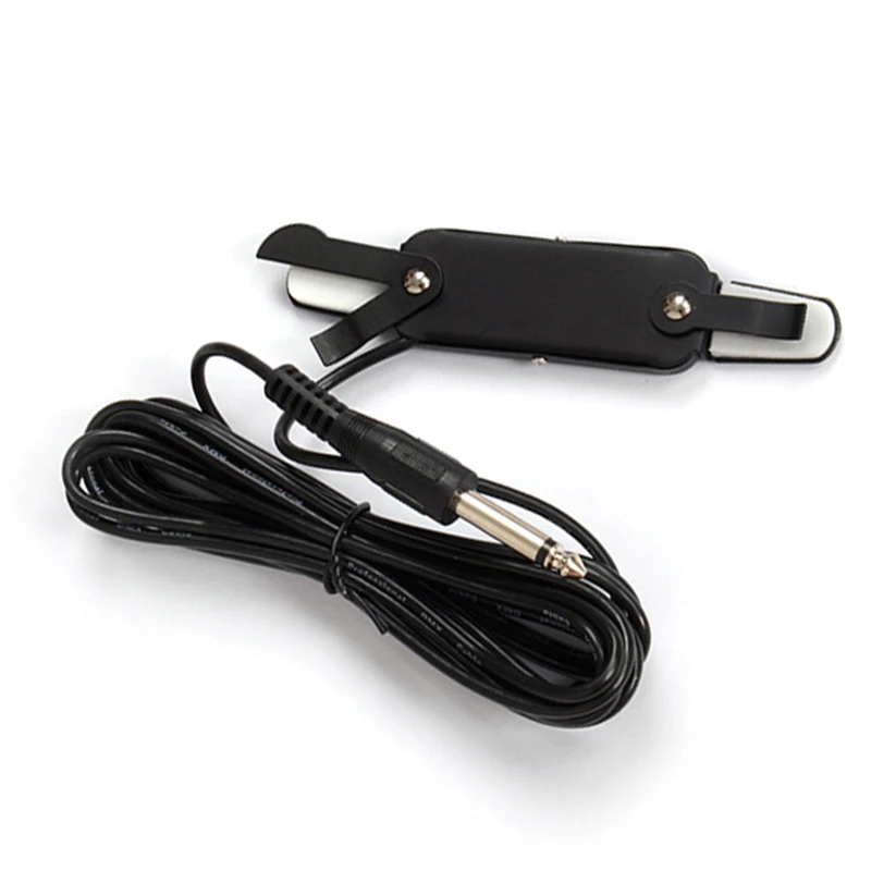 neue elektrische gitarre sound loch pickup professionelle piezo kontakt mikrofon gitarre zubehör pickup violine ukulele instrument free global sh