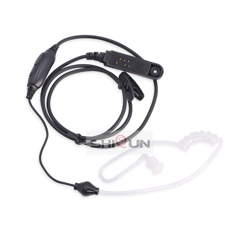 

PTT Acoustic Baofeng Headset for UV-XR UV-9R Plus Radio BF-9700 BF-A58 UV-5S GT-3WP BF-A58 Walkie Talkie Air Tube Earpiece Mic