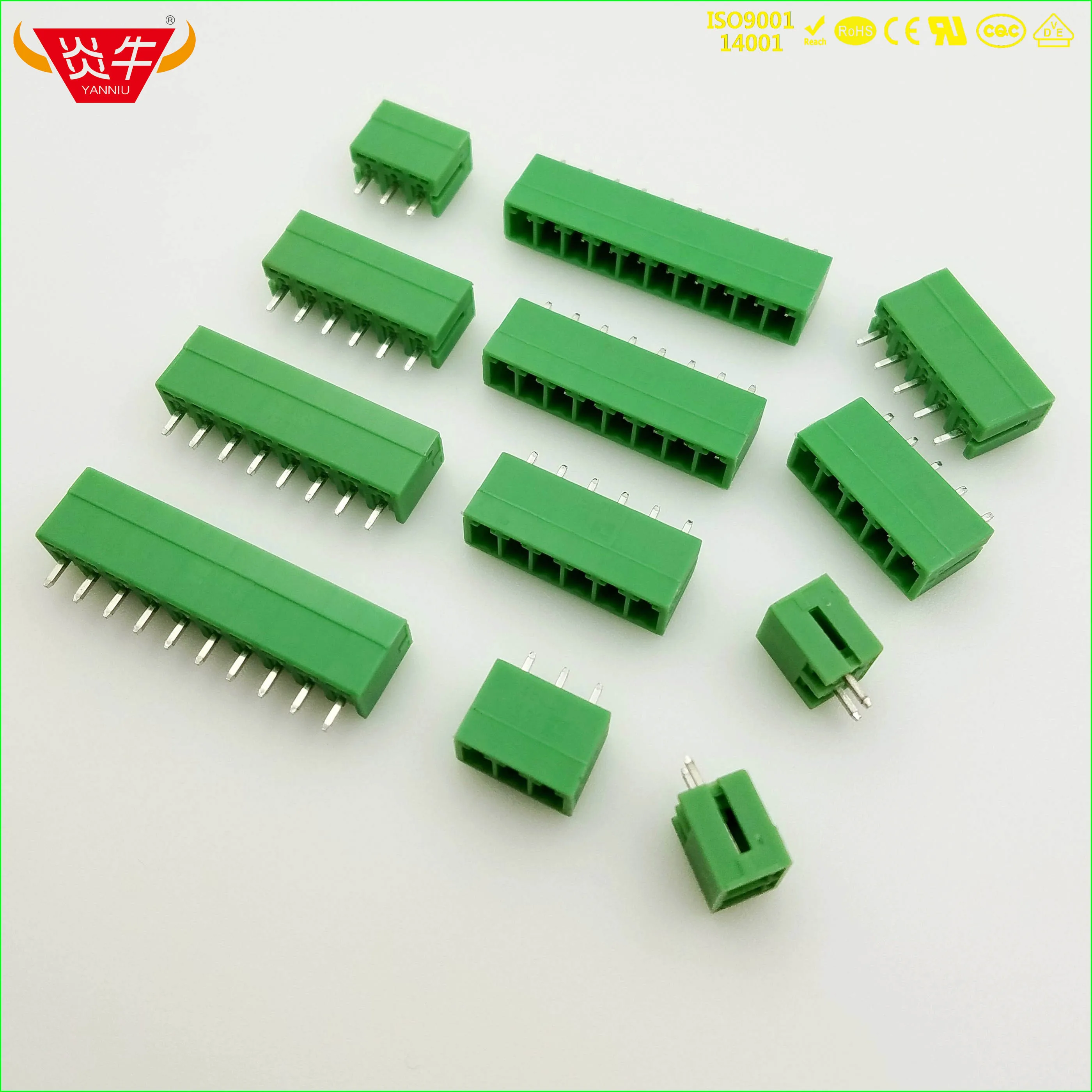 Штепсельные блоки KF2EDGV 3 81 2P ~ 12P PCB 15 edgcvc мм 2PIN 12PIN MCV 1 5/ 2 G 1803426 PHOENIX CONTACT DEGSON|Клеммные
