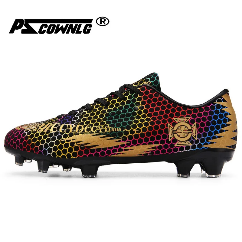 

Мужская Тренировочная футбольная обувь TF искусственная трава противоскользящая Молодежная футбольная обувь детская спортивная тренирово...