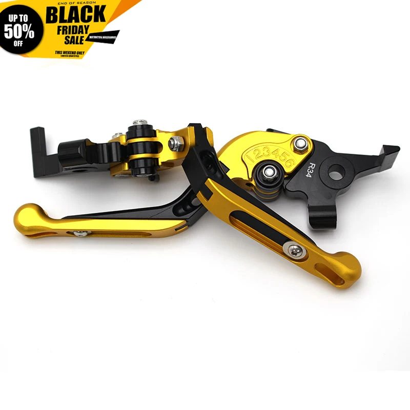 

Motorcycle accessories Folding Extendable Brake Clutch Levers Aluminum For Yamaha XT660Z XT 660 Z 660 Z Tenere 08-15