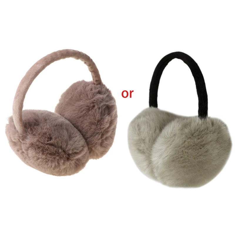 

2019 Winter Earmuff Imitation Rabbit Women Earmuffs Ear Warmers Large Plush