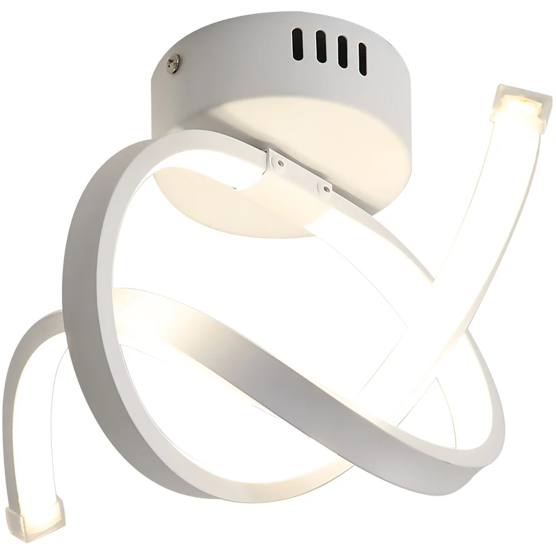 Современный потолочный светильник с поверхностным креплением светодиодный для