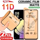 Матовая керамическая пленка для Xiaomi Poco X3 NFC M3 Redmi Note 9 8 Pro 7 9S 10 8T, Защитное стекло для экрана Redmi 9C 9A 5 Plus