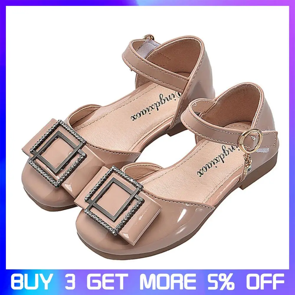 Обувь для девочек детская обувь из искусственной кожи с мягкой подошвой со