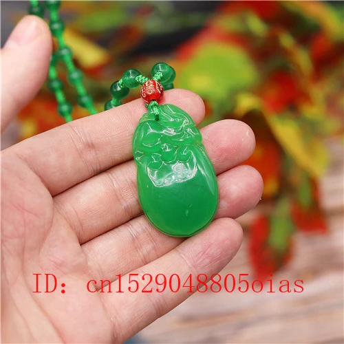Натуральный Зеленый Изумрудный нефрит Pixiu кулон ожерелье Jadeite ювелирные изделия