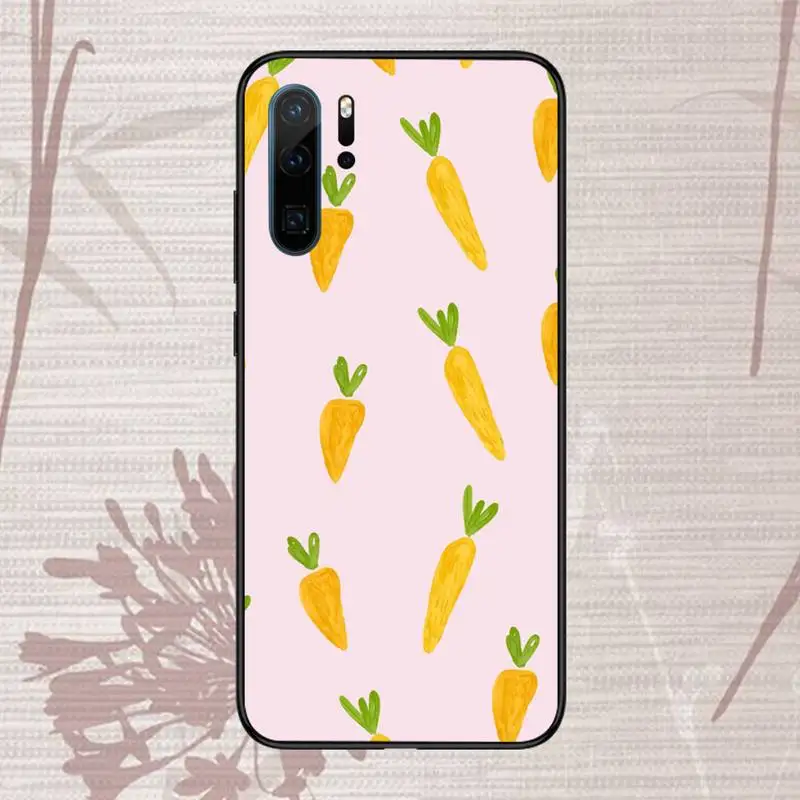 

Cute cartoon carrot Phone Case For Huawei P20 P30 P40 lite Pro P Smart 2019 Mate 10 20 Lite Pro Nova 5t