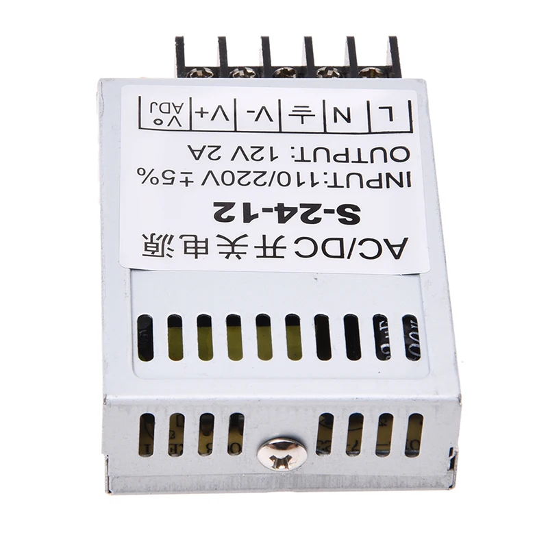 24 Вт драйвер источника питания трансформатор постоянного тока 12 В 2 а по