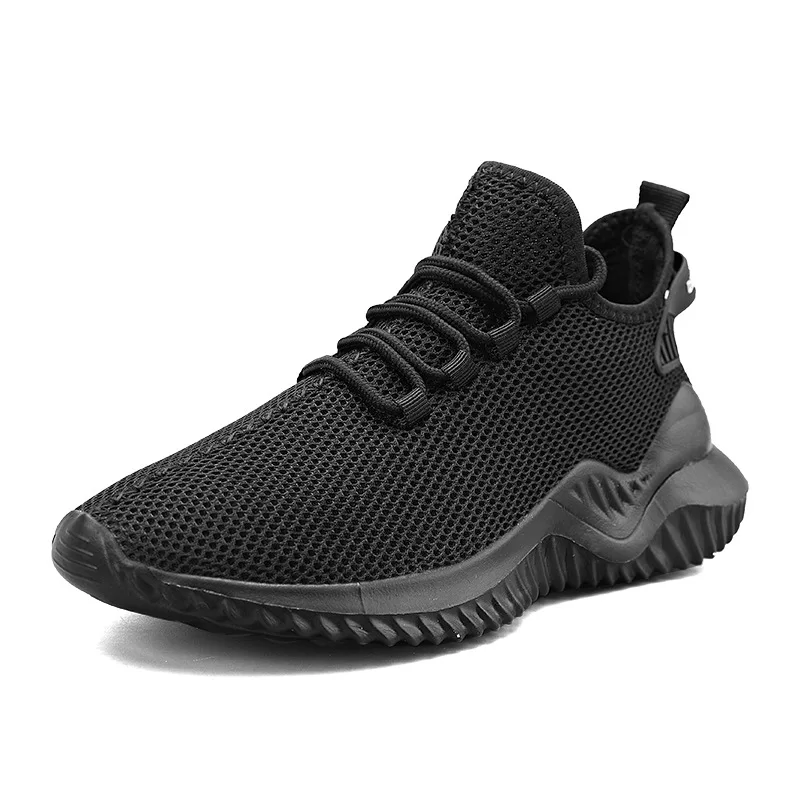 

Men's Lightweight Mesh Running Sneakers Summer Comfortable Large Size Non-slip Round Toe Low-top Breathable Casual Shoes