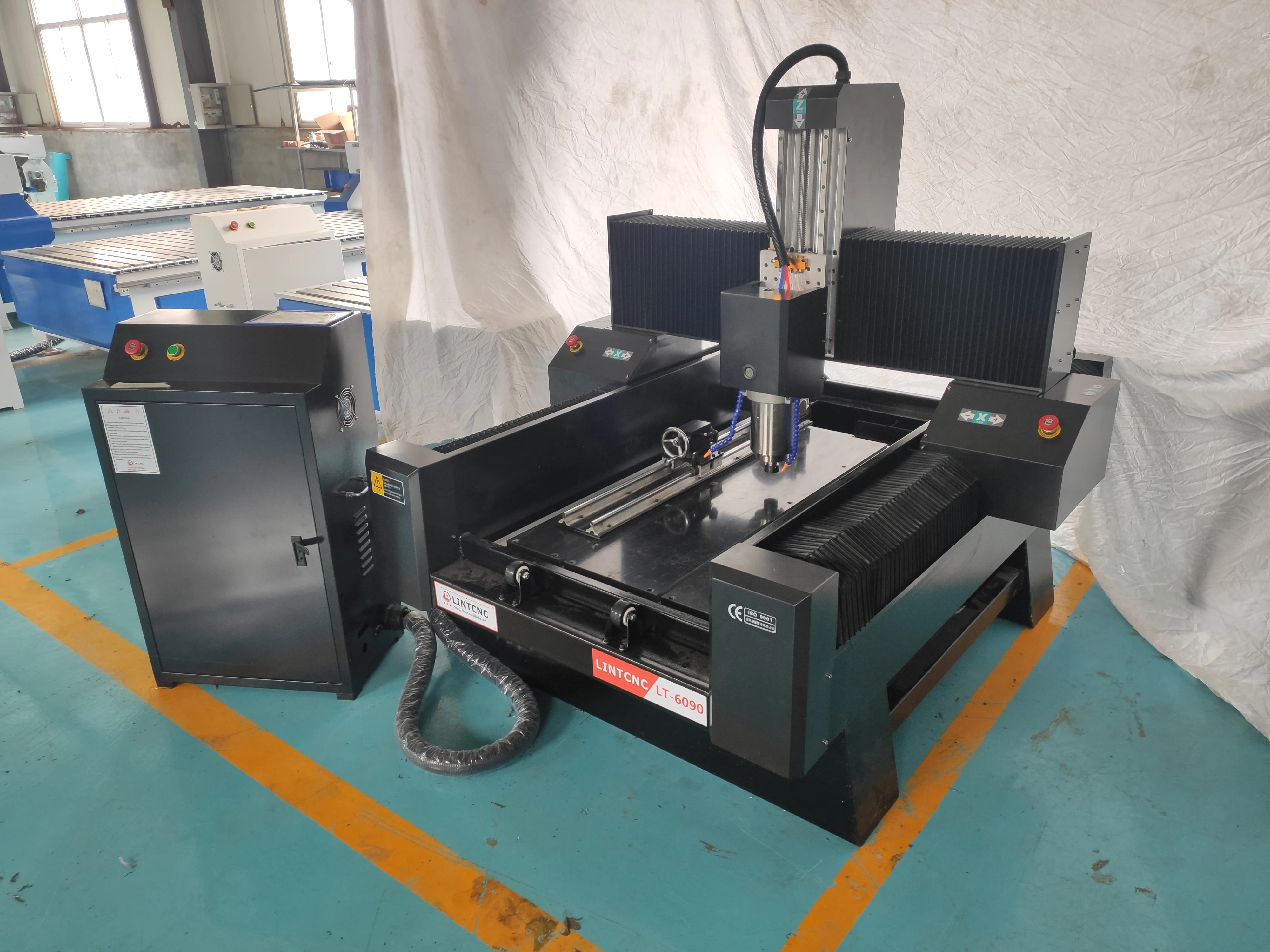 Фрезерный станок с ЧПУ для резьбы по дереву 4 оси 6090 1530 1325 | Фрезеры