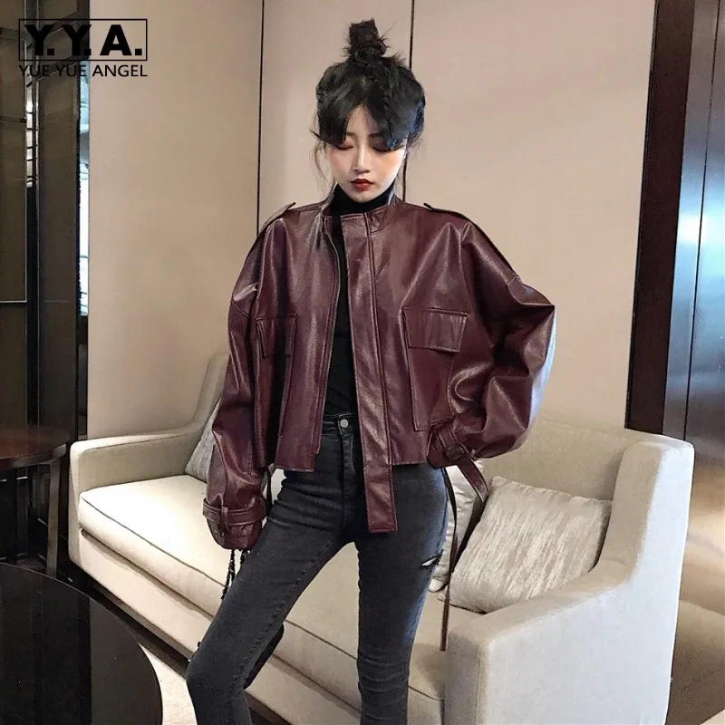 Уличная одежда свободное короткое пальто с длинным рукавом Женская Повседневная