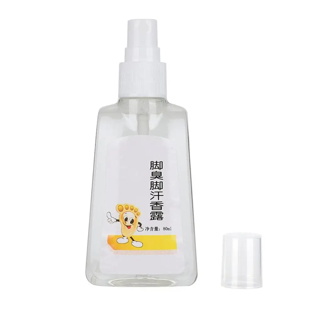 80 мл дезодорант для ног спрей против запаха Антибактериальный жидкий ухода за