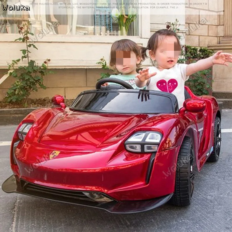 Children's electric car two-seat four-wheeled double child with remote control toy CD50 Q03 | Автомобили и мотоциклы