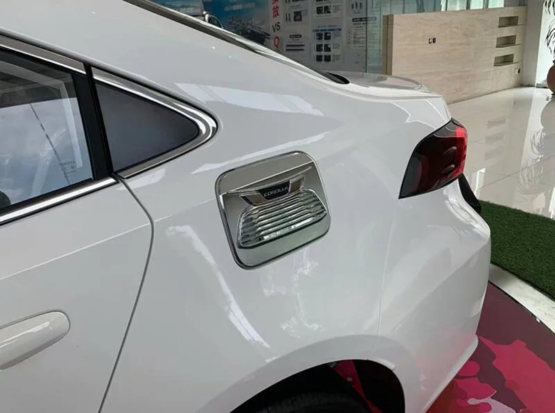 Для Седана Тойота Corolla E210 престиж Altis 2019 2020 ABS хромированный топливный бак крышка