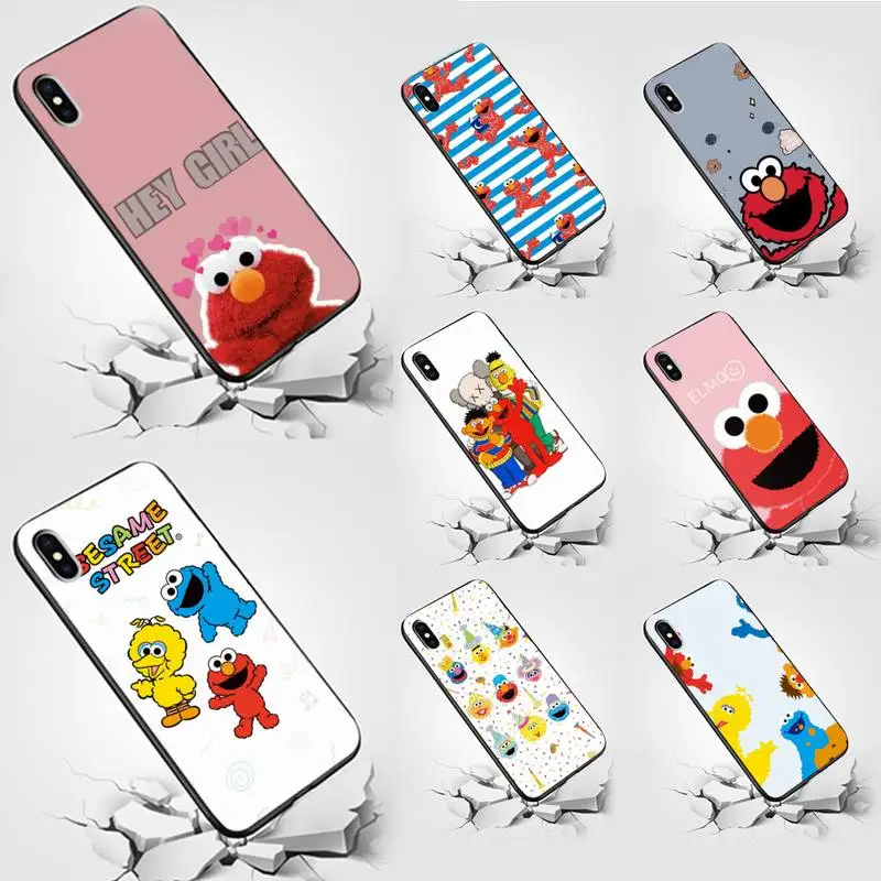 

Capa Sesame Street Phone Case for honor 8A 9 10 10 x Lite 5A 7A 8x 9x Pro 20 7c 8c PLAY smart Cover coque