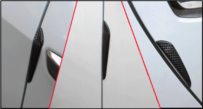 Дверной ограничитель наклейка из углеродного волокна протектор для bmw e34 e39 e90 e38 vw