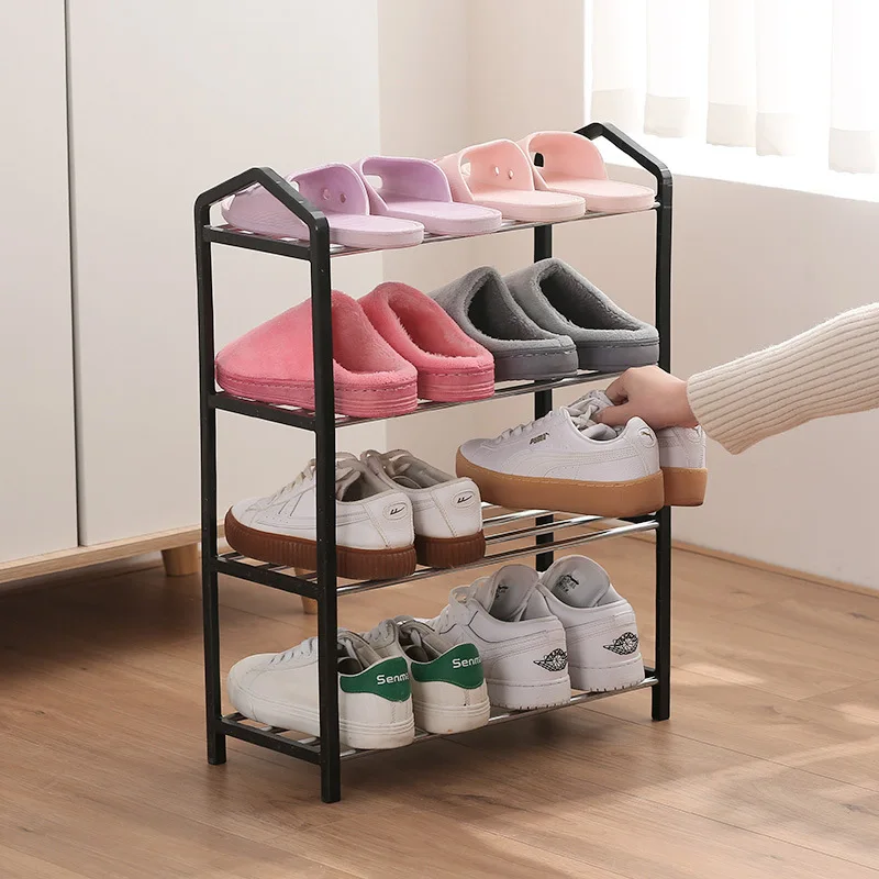 

Multilayer DIY Assembly Shoe Rack Space Saving Stand Footwear Shoe Rack Organizer Living Room Furniture Shoes Storage Cabinet