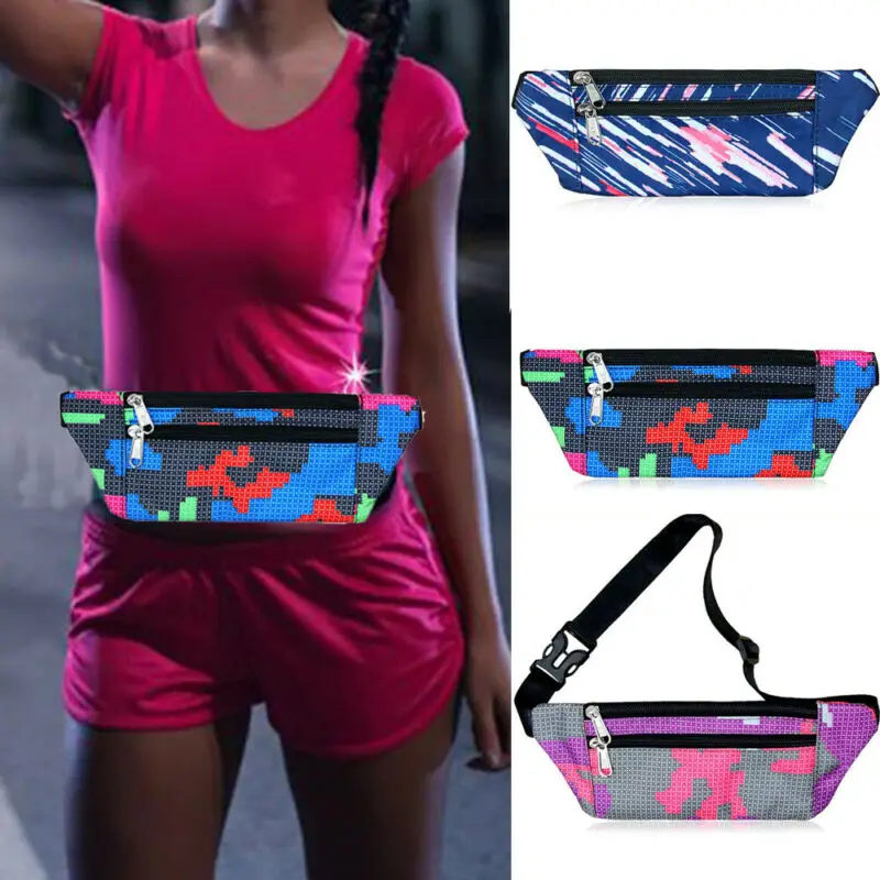 Waist packs waterproof banana bag belt for woman pure neutral waist phone man | Багаж и сумки