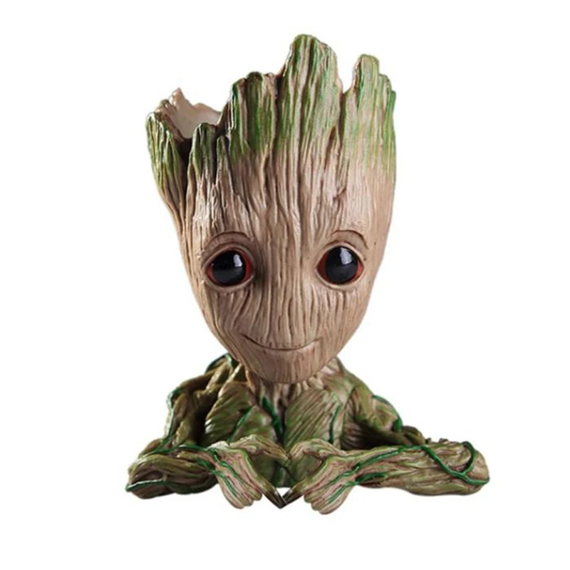 

3 Style Cute Cartoon Tree Man Aquarium Ornament Resin Fish Tank Cave