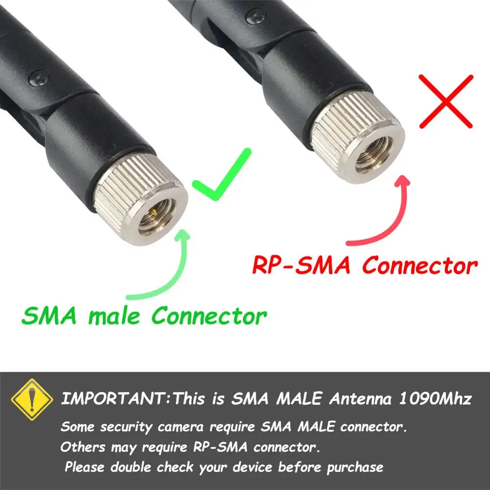 Усилитель сигнала 10 дБи 1090 МГц антенна разъем адаптера типа SMA для TCAS/SSR 375 мм|1090mhz