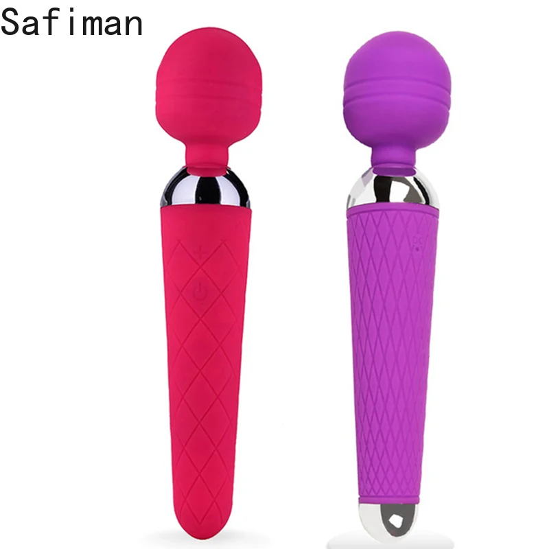 HEYIYI супер мощный оральный вибратор вибраторы для Для женщин USB Перезаряжаемые AV