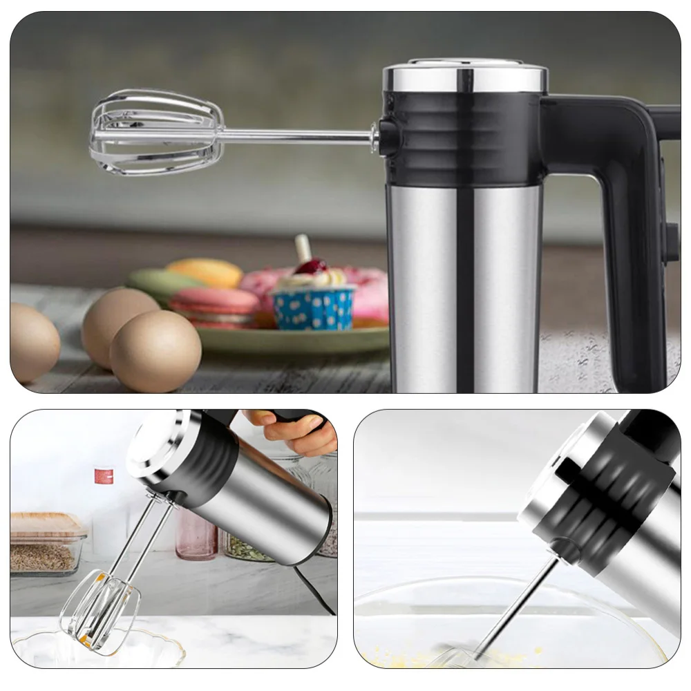 

1Pc Electric Egg Whisk Handheld Table Cream Mixer Cake Mixer (Assorted Color)