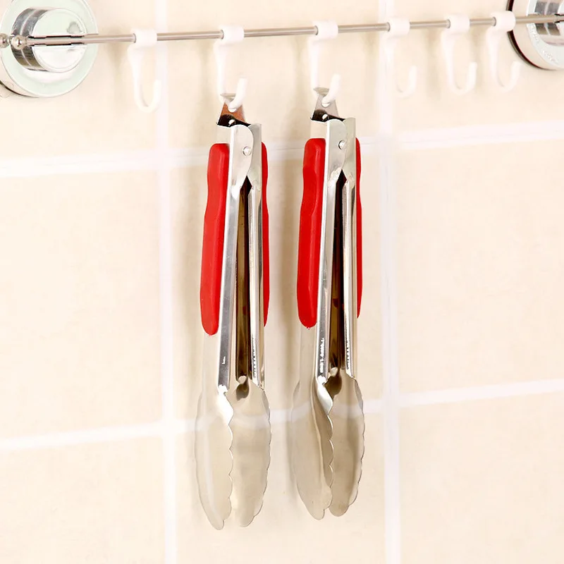 

Kitchen Accessories 28/34cm Barbecue Grilling Tongs for Bread Salad Food Clips BBQ Tong Utensils Cooking Tools Kitchen Gadgets