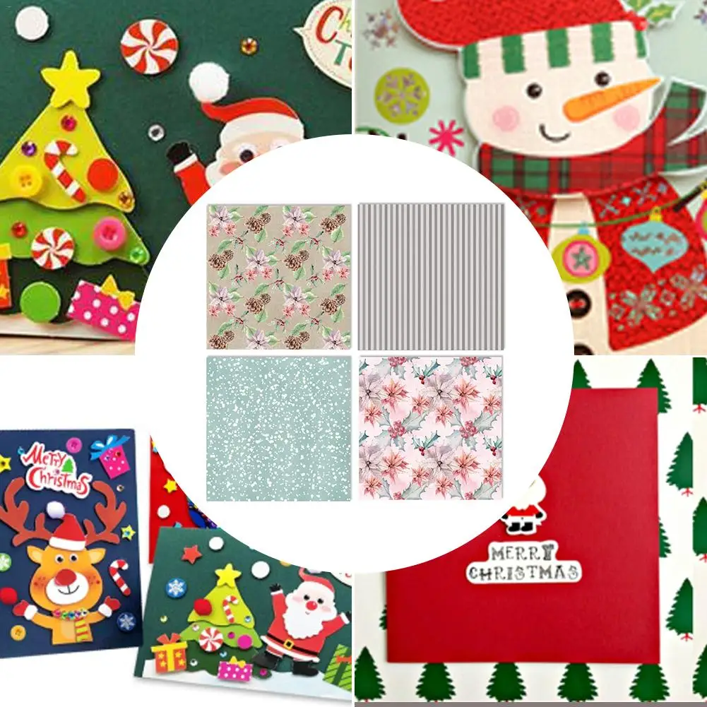 

24PCS DIY Album Scrapbook Pads Paper Paper Craft Account Card Making Background Paper 6 Inch Single-sided Pattern Paper