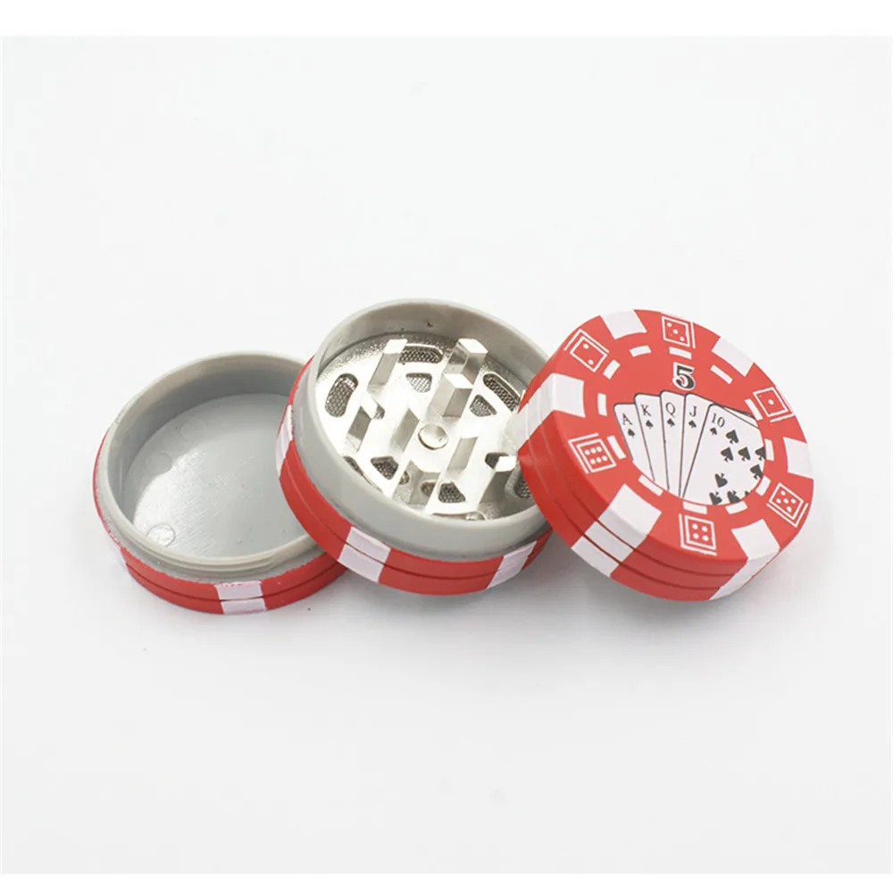 3 Слои табака жернов для трав Пластик лоскутное Цвет специи дробилка чехол