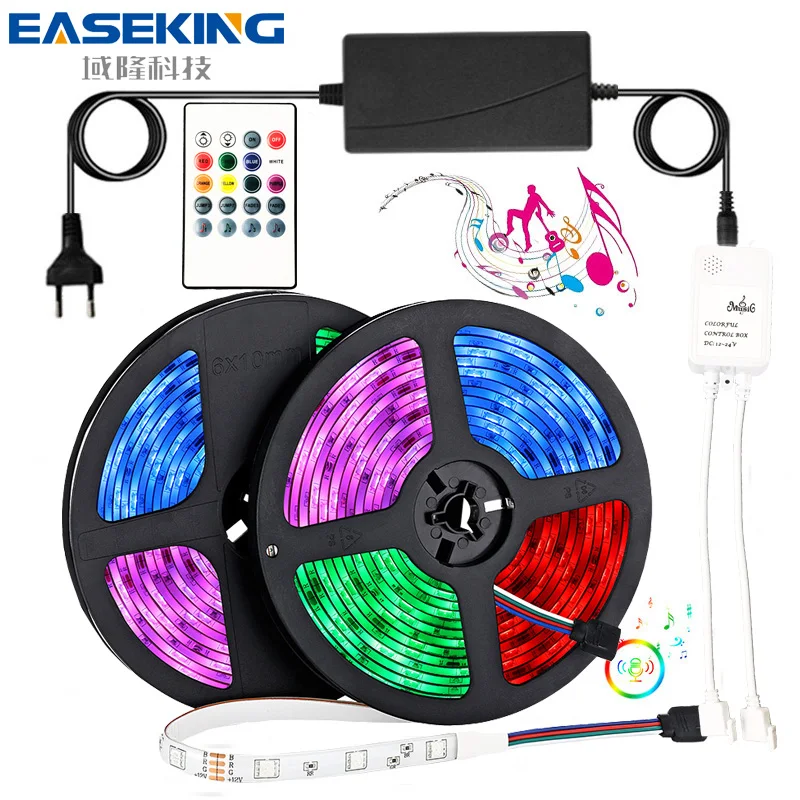 

Светодиодная лента для подсветки телевизора, 20 м, 12 В, 24 В