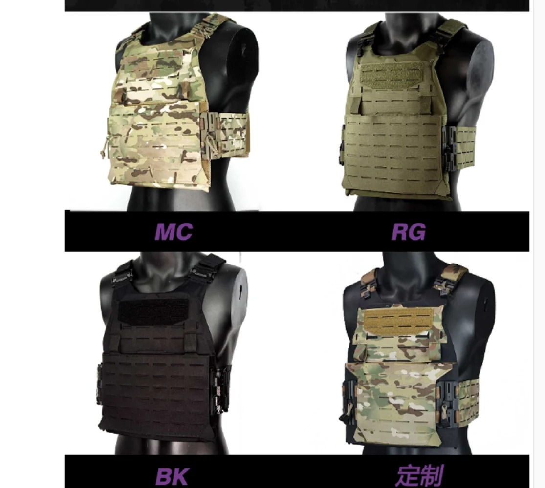

DM Original Military Fan Tactical Equipment Magnetic BuckleQuick Dismantling Tactical Vest Lightweight Protection
