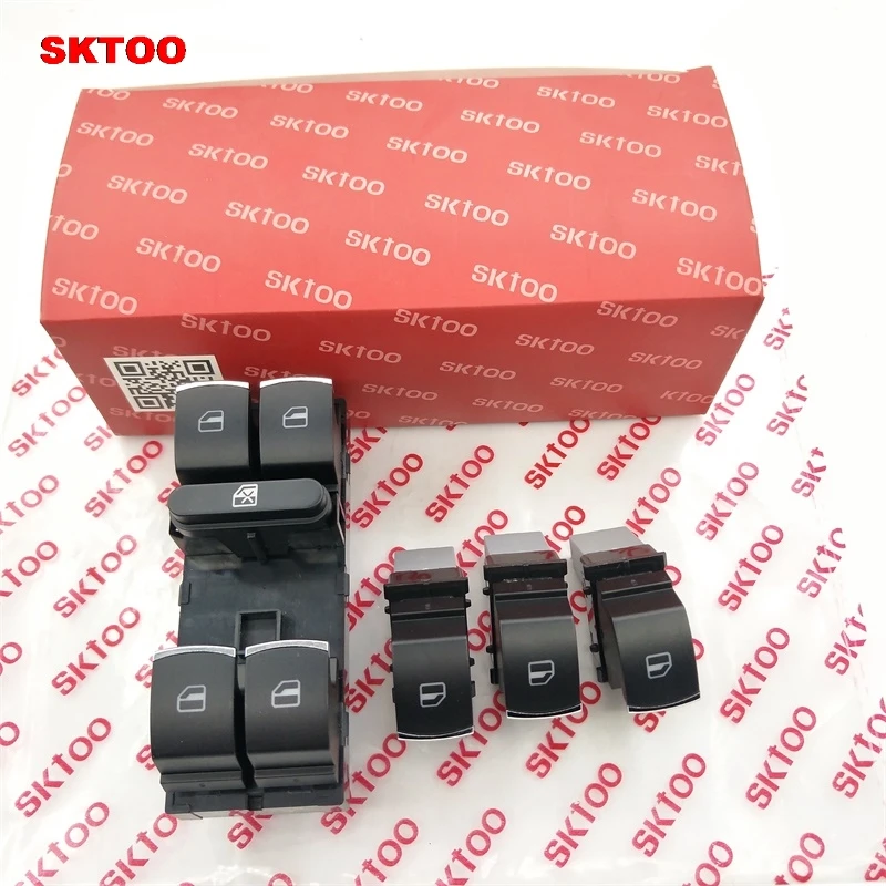 Высокое качество 5ND959857 5K4959857 / 5ND959855 хром Мастер переключатель окна для MK5 Golf Tiguan