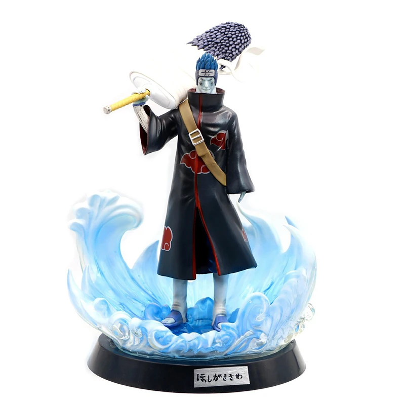 Shippuden GK Akatsuki Hoshigaki Kisame Акула Может парень фигурка кольцо Коллекционная модель