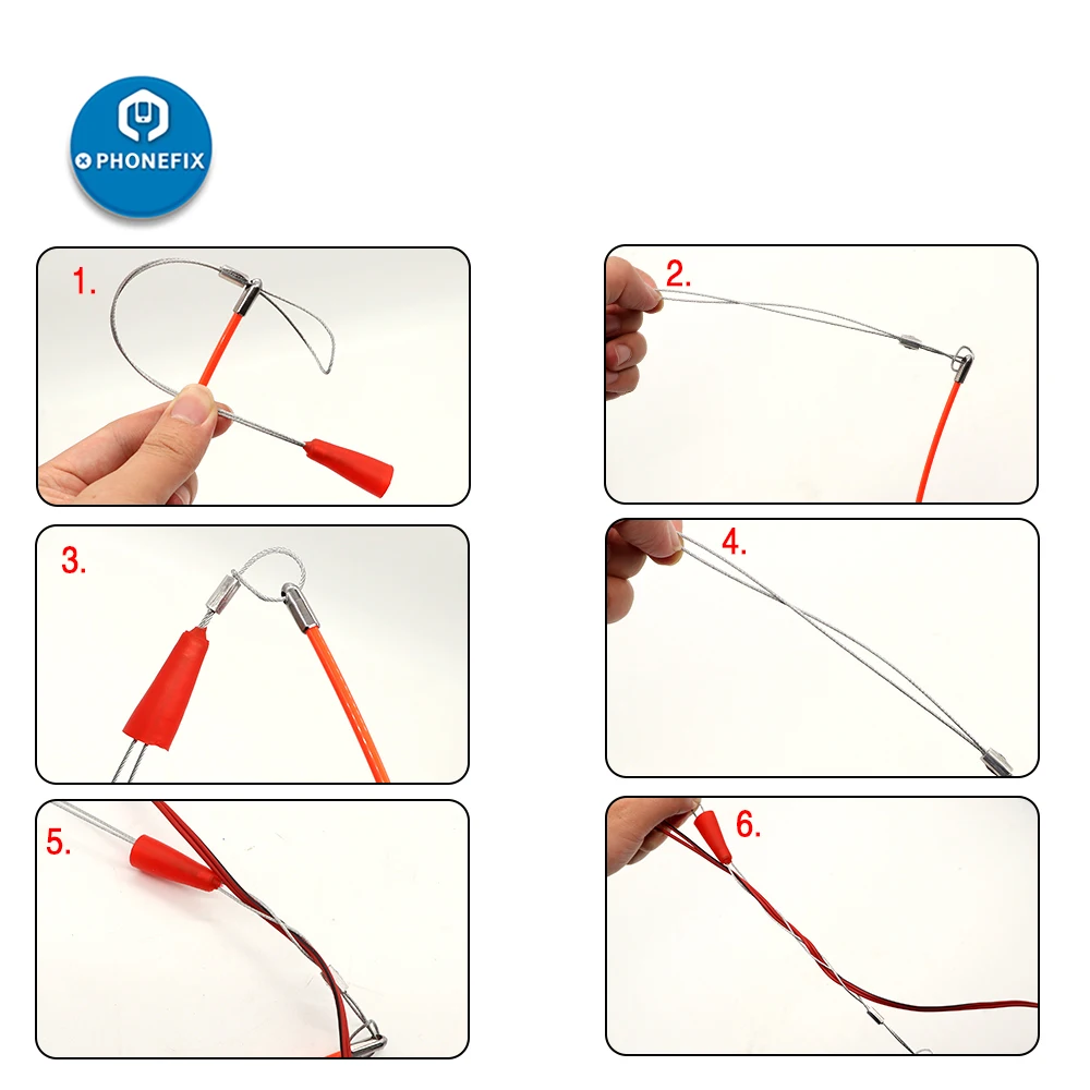 Автомобильный Threading устройства салона электрический провод кабель резьбы