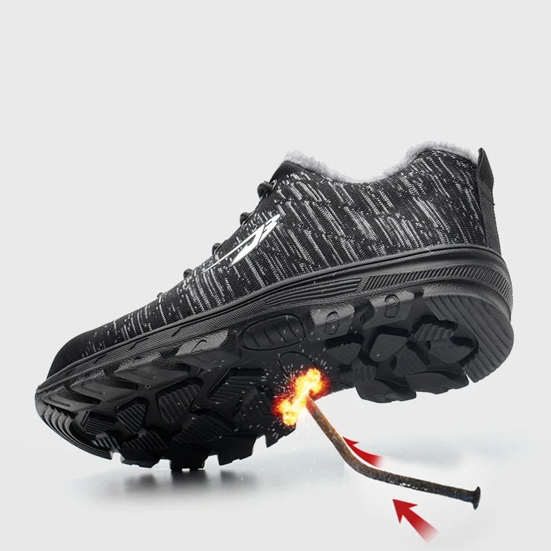 Hohner/мужские зимние защитные ботинки нестираемые безопасные рабочие