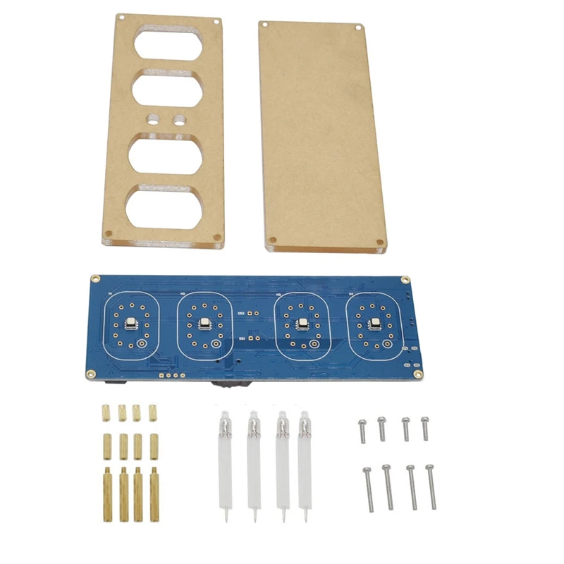Diy In12 In-12 Nixie Tube Pcba Kit цифровые часы красивый подарок без трубок | Дом и сад