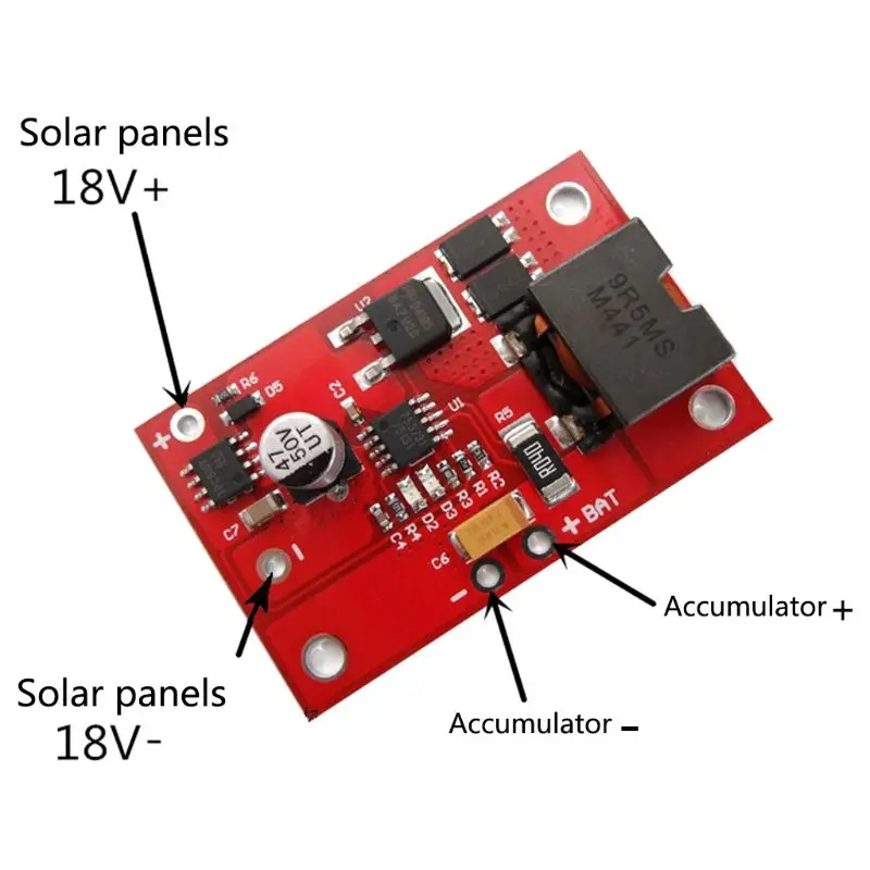 12V3A свинцово-кислотная зарядка MPPT Солнечный контроллер заряда батареи модуль 12V