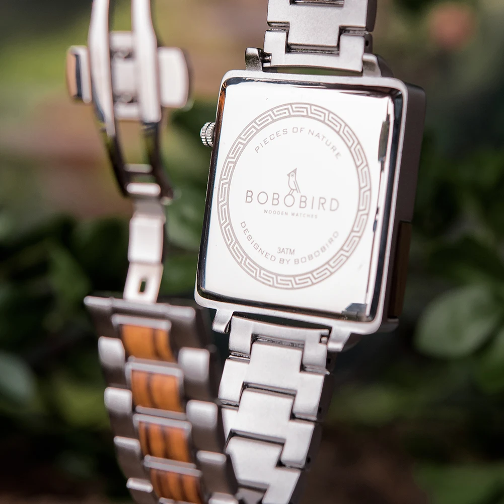 BOBO BIRD Men Watch Custom Wooden Quartz Wristwatch Top New Fashion Luminous Timepiece Clock Great Gift Box Relogio Masculino