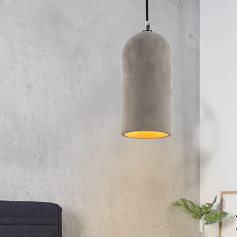 20 видов Лофт цемента подвесные светильники современные промышленные бетонный