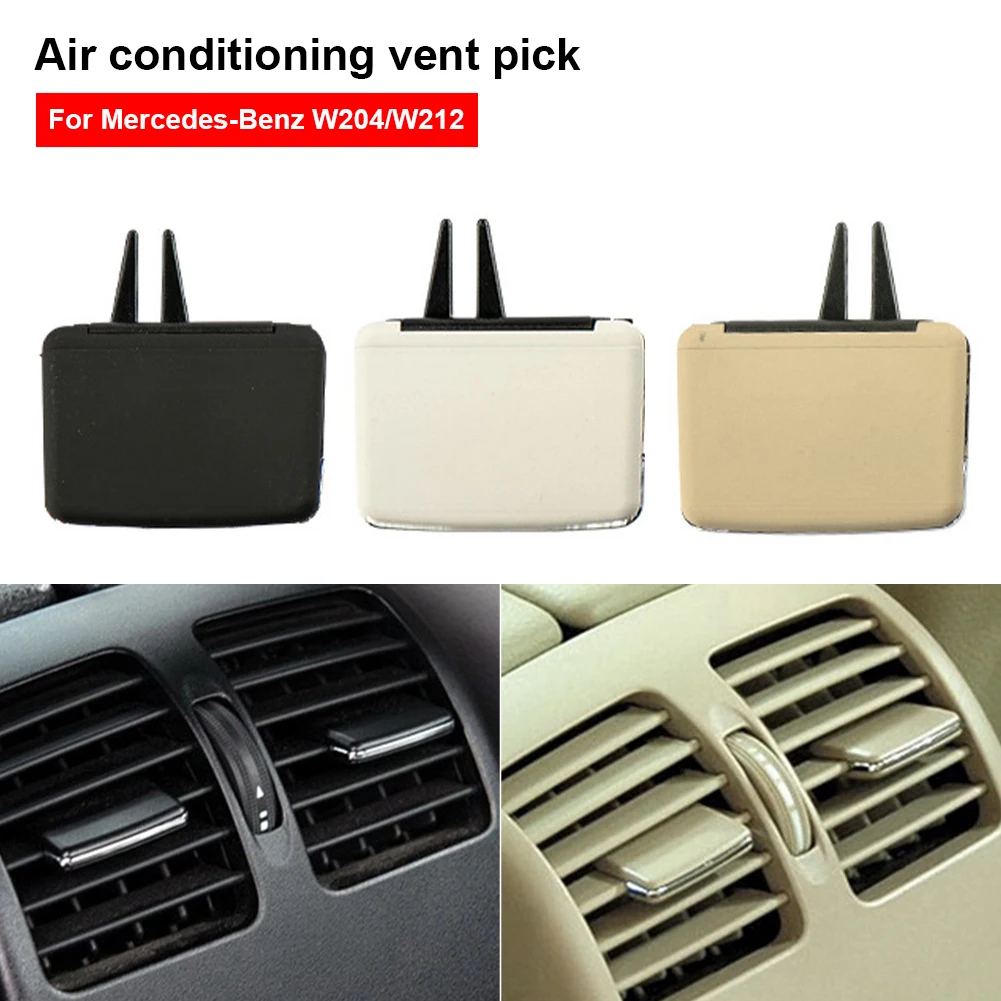 

Car Air Conditioning Front/Rear Center A/C Air Vent Outlet Clip Kit for Mercedez Benz W204 W212 C E Class GLK Accessories