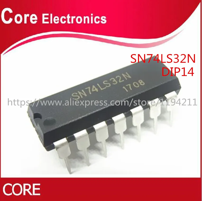 200 шт. HD74LS32P DIP14 HD74LS32 DIP SN74LS32N 14 74LS32 новинка|Интегральные схемы| |