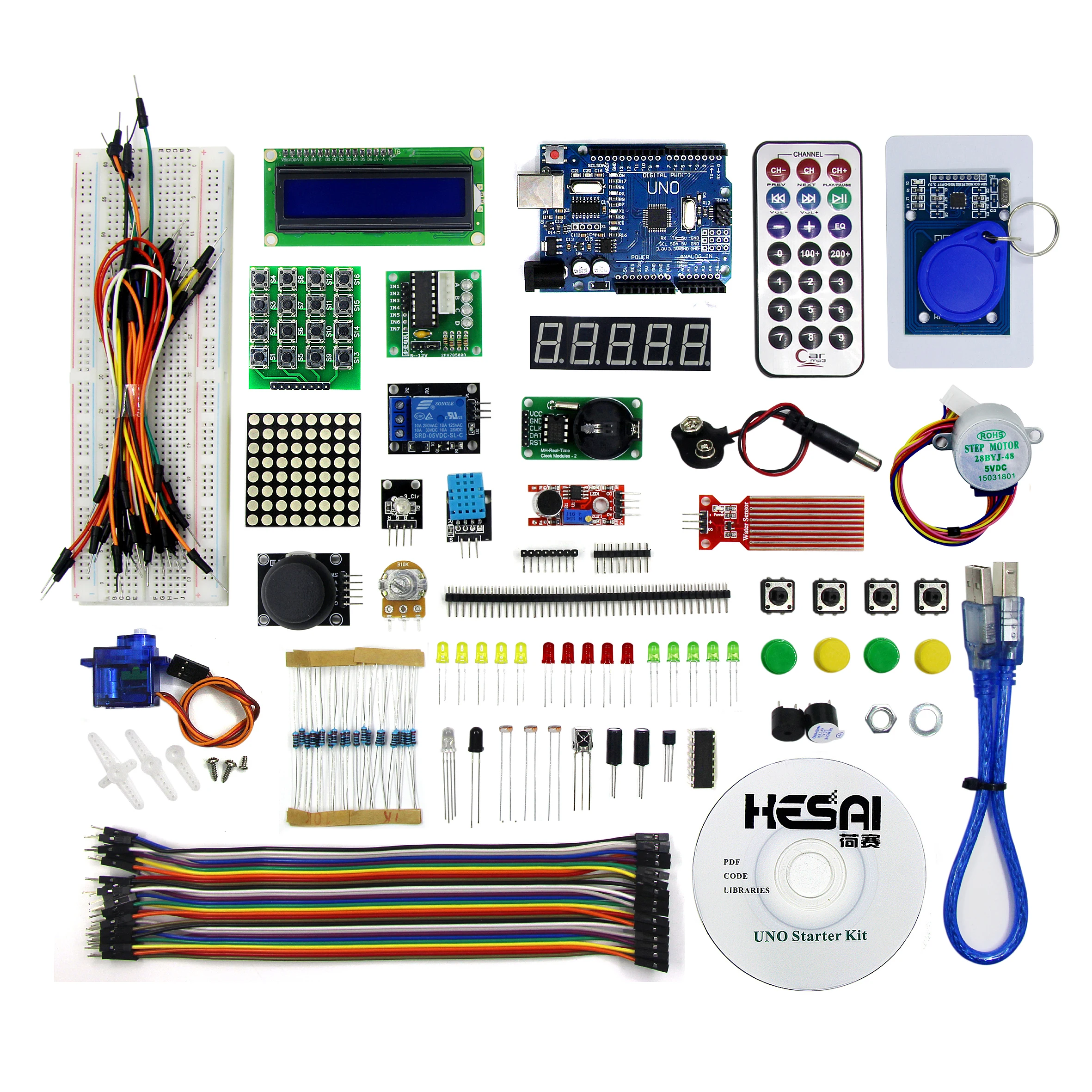 Новый стартовый набор RFID UNO R3 обновленная версия Обучающий набор|kit for arduino|kit uno r3kit