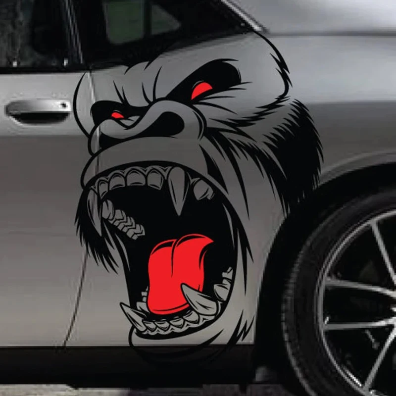 Gorilla King Kong дизайнерские автомобильные наклейки тюнинг внедорожник