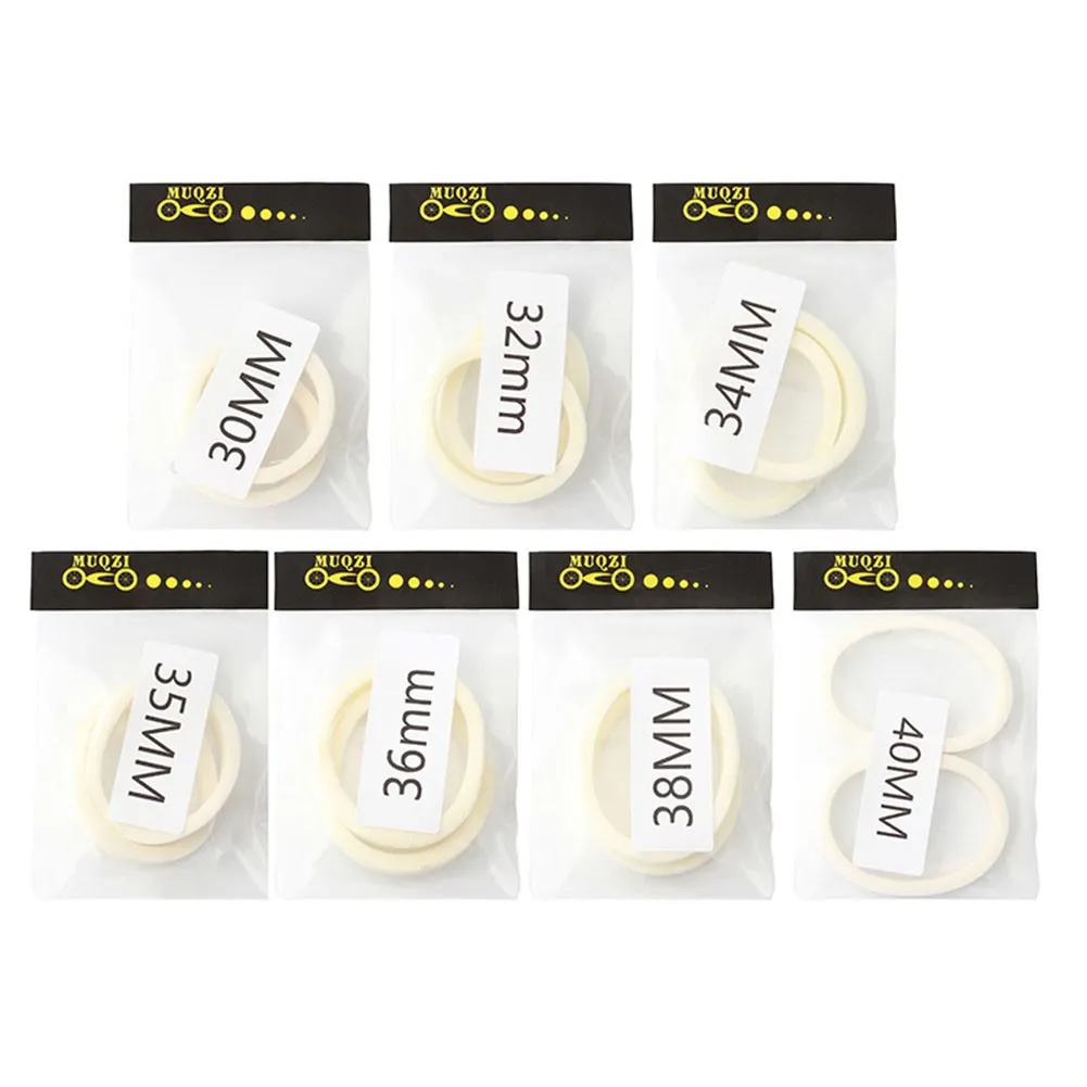 2Pcs Bike Bicycle Fork Sponge Foam Rings Oil Seal Dust For RockShox Magura 30mm/32mm/34mm/35mm/36mm/38mm/40mm | Спорт и развлечения